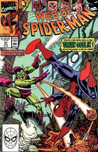 Web of Spider-Man (1985) no. 67 - Used