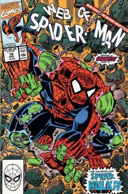 Web of Spider-Man (1985) no. 70 - Used