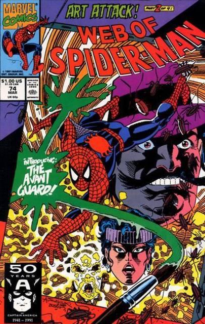 Web of Spider-Man (1985) no. 74 - Used