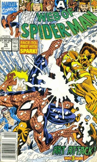 Web of Spider-Man (1985) no. 75 - Used