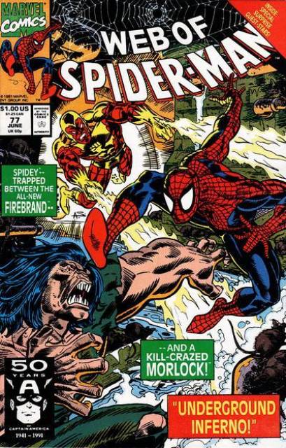 Web of Spider-Man (1985) no. 77 - Used