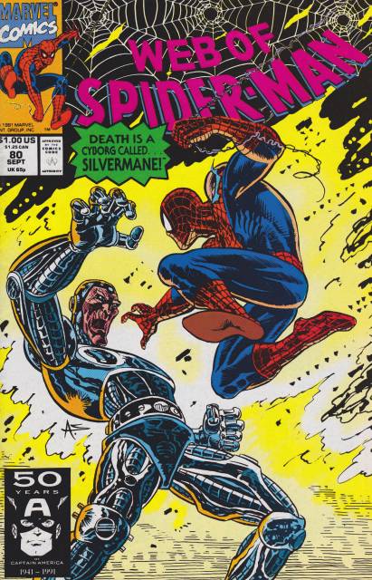 Web of Spider-Man (1985) no. 80 - Used