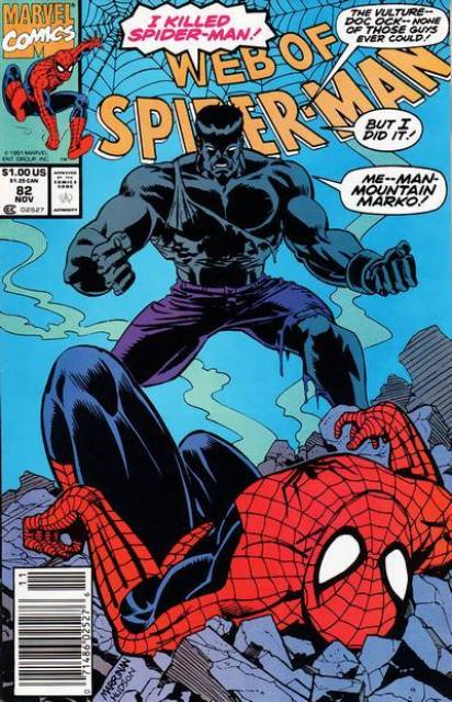 Web of Spider-Man (1985) no. 82 - Used