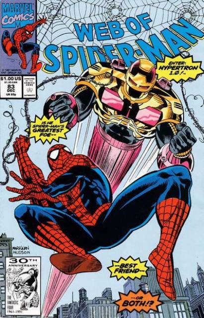 Web of Spider-Man (1985) no. 83 - Used