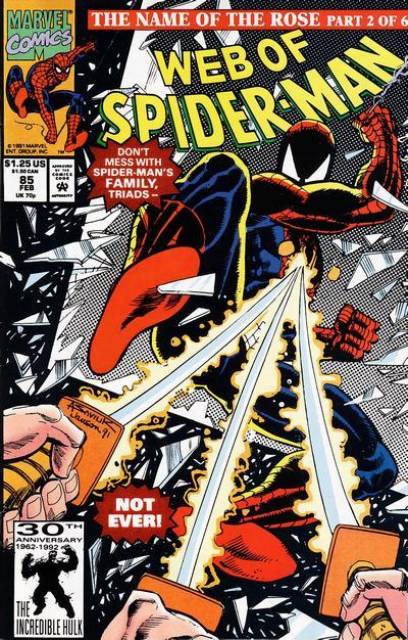 Web of Spider-Man (1985) no. 85 - Used