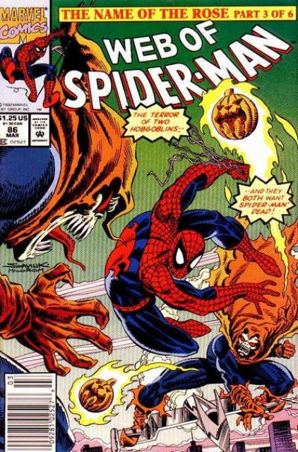Web of Spider-Man (1985) no. 86 - Used