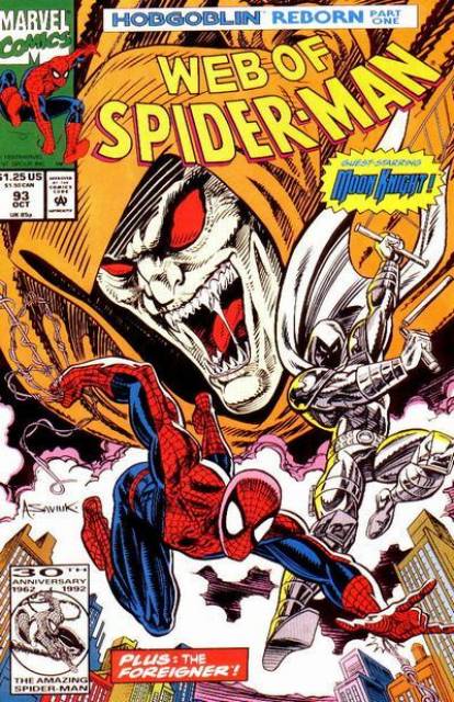 Web of Spider-Man (1985) no. 93 - Used