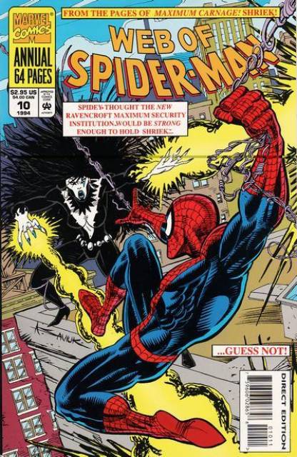 Web of Spider-Man (1985) Annual no. 10 - Used