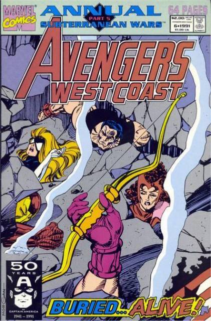 West Coast Avengers (1985) Annual no. 6 - Used
