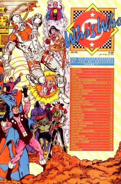 Who's Who (1985) no. 5 - Used