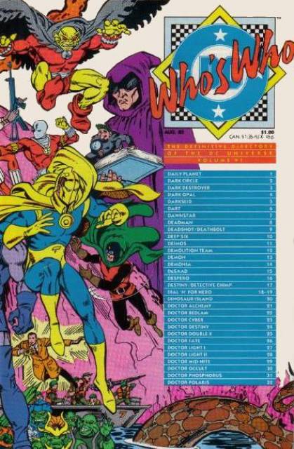 Who's Who (1985) no. 6 - Used