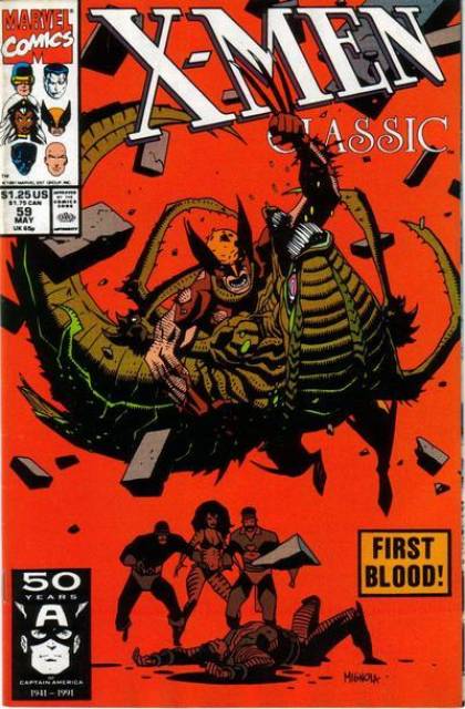 Classic X-men (1986) no. 59 - Used