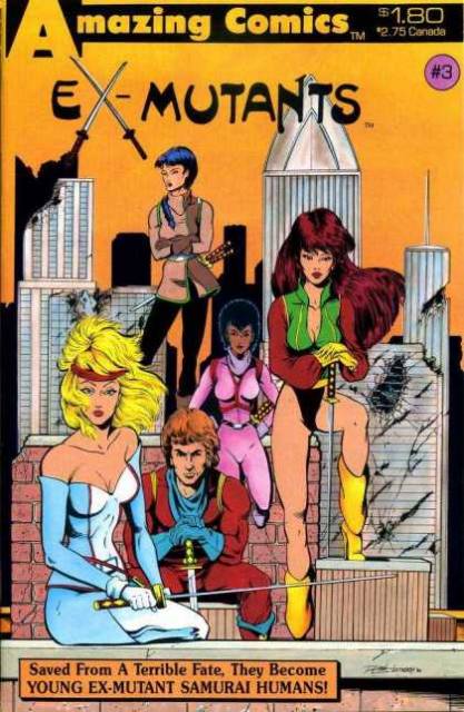 Ex-Mutants (1986) no. 3 - Used