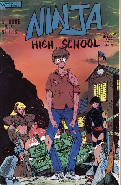 Ninja High School (1986) no. 3 - Used