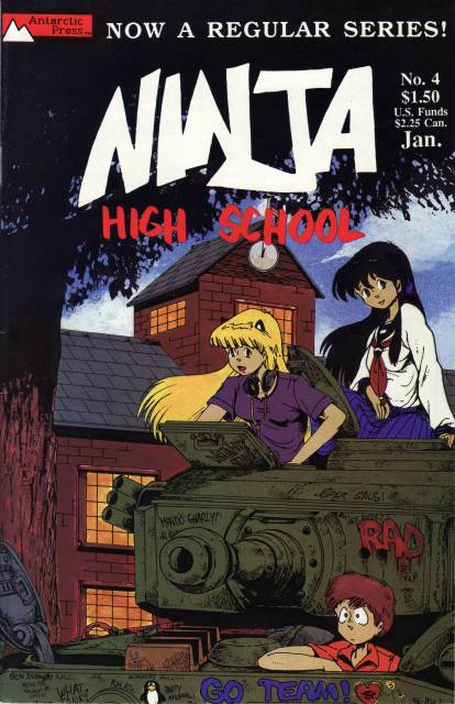 Ninja High School (1986) no. 4 - Used