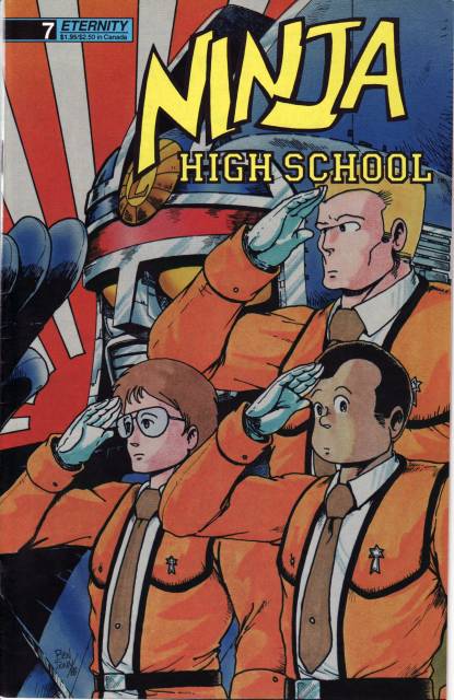 Ninja High School (1986) no. 7 - Used