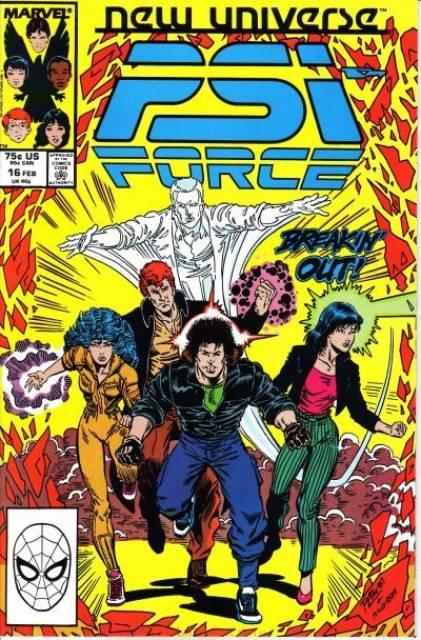 Psi Force (1986) no. 16 - Used