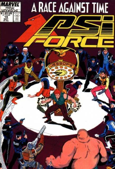 Psi Force (1986) no. 19 - Used