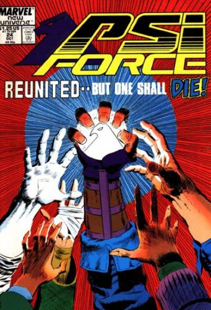 Psi Force (1986) no. 24 - Used