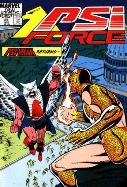 Psi Force (1986) no. 25 - Used