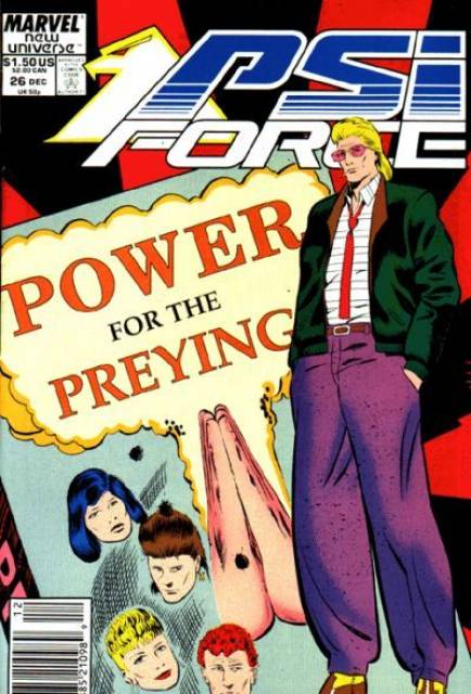 Psi Force (1986) no. 26 - Used