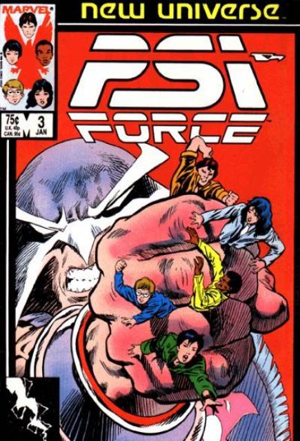 Psi Force (1986) no. 3 - Used