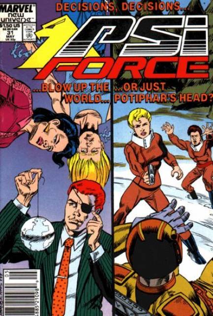 Psi Force (1986) no. 31 - Used