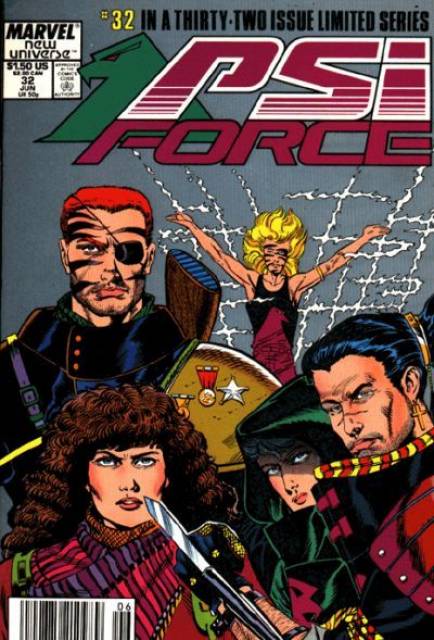 Psi Force (1986) no. 32 - Used