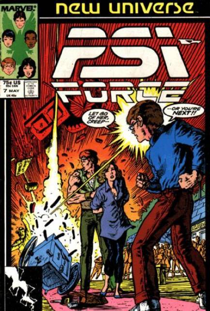 Psi Force (1986) no. 7 - Used