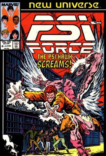 Psi Force (1986) no. 8 - Used