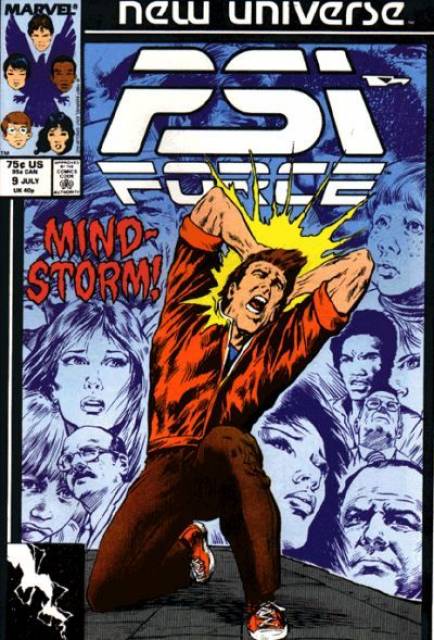 Psi Force (1986) no. 9 - Used