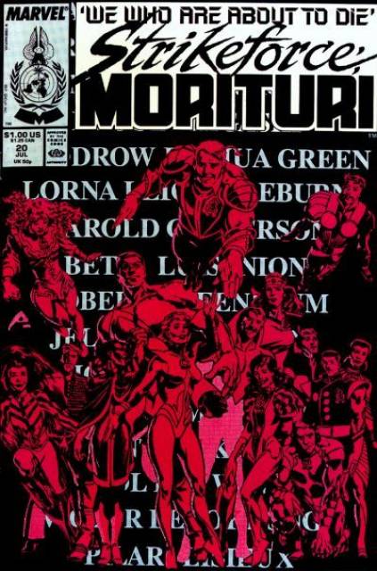 Strikeforce Morituri (1986) no. 20 - Used