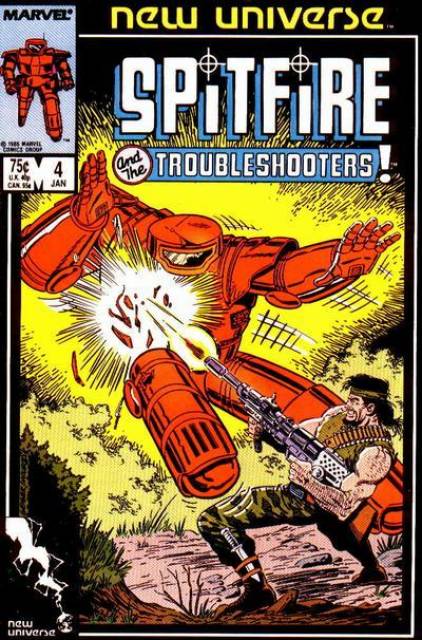 Spitfire and the Troubleshooters (1986) no. 4 - Used