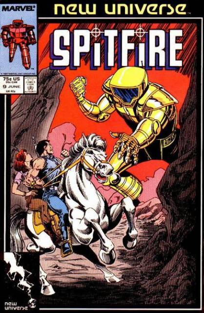 Spitfire and the Troubleshooters (1986) no. 9 - Used