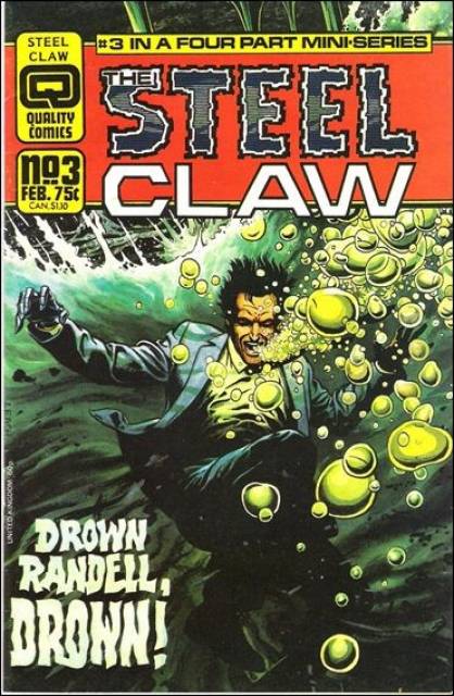 Steel Claw (1986) no. 3 - Used