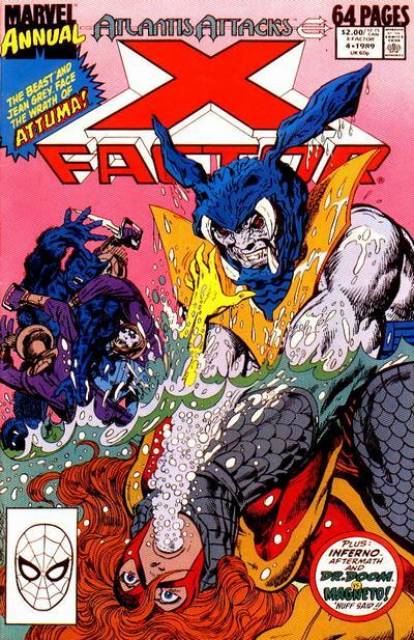 X-Factor (1986) Annual no. 4 - Used