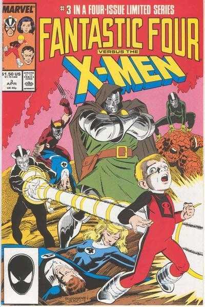 Fantastic Four Vs the X-Men (1987) no. 3 - Used