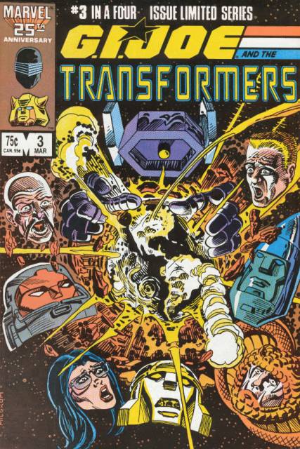 GI Joe Transformers (1987) no. 3 - Used