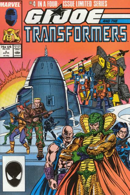 GI Joe Transformers (1987) no. 4 - Used