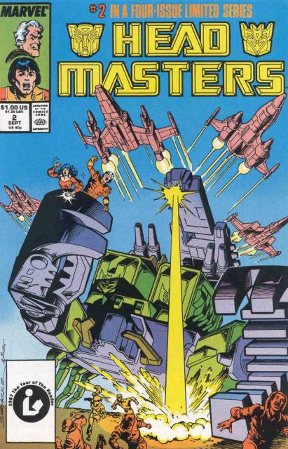 Transformers: Headmasters (1987) no. 2 - Used
