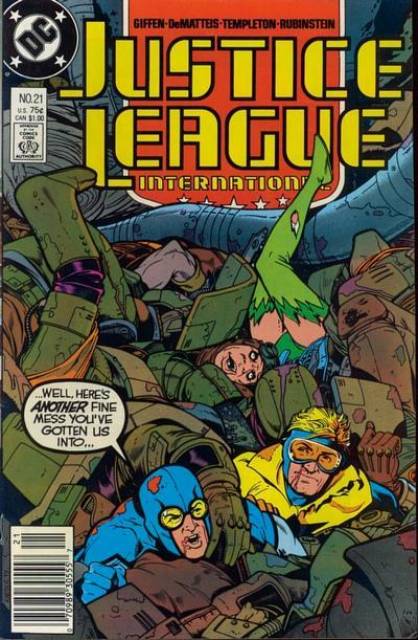 Justice League (1987) no. 21 - Used