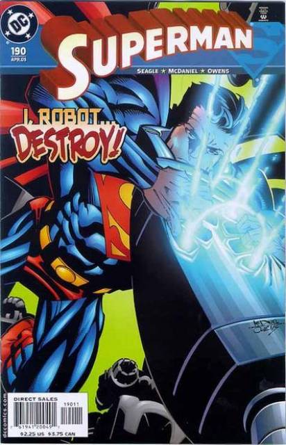 Superman (1987 Series) no. 190 - Used