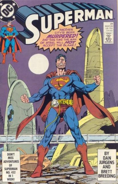Superman (1987 Series) no. 29 - Used