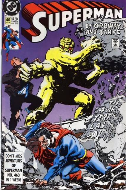 Superman (1987 Series) no. 40 - Used