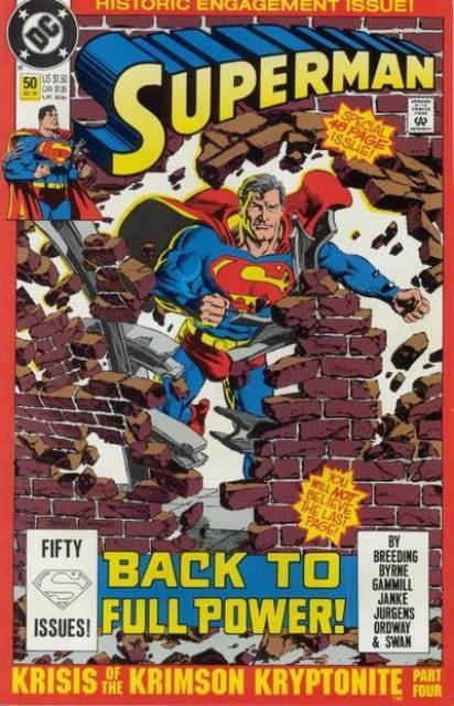 Superman (1987 Series) no. 50 - Used