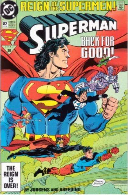 Superman (1987 Series) no. 82 (Chromium Variant) - Used