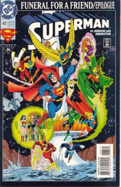 Superman (1987 Series) no. 83 - Used