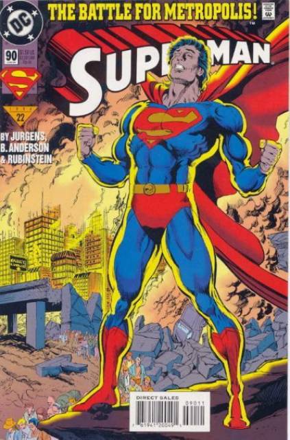 Superman (1987 Series) no. 90 - Used