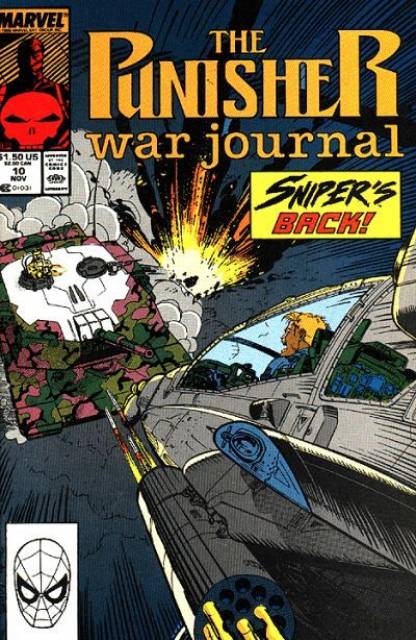 Punisher War Journal (1988) no. 10 - Used