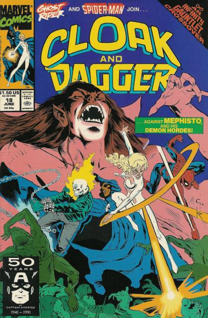 Cloak and Dagger (1988) no. 18 - Used